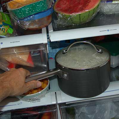 ice cream fridge