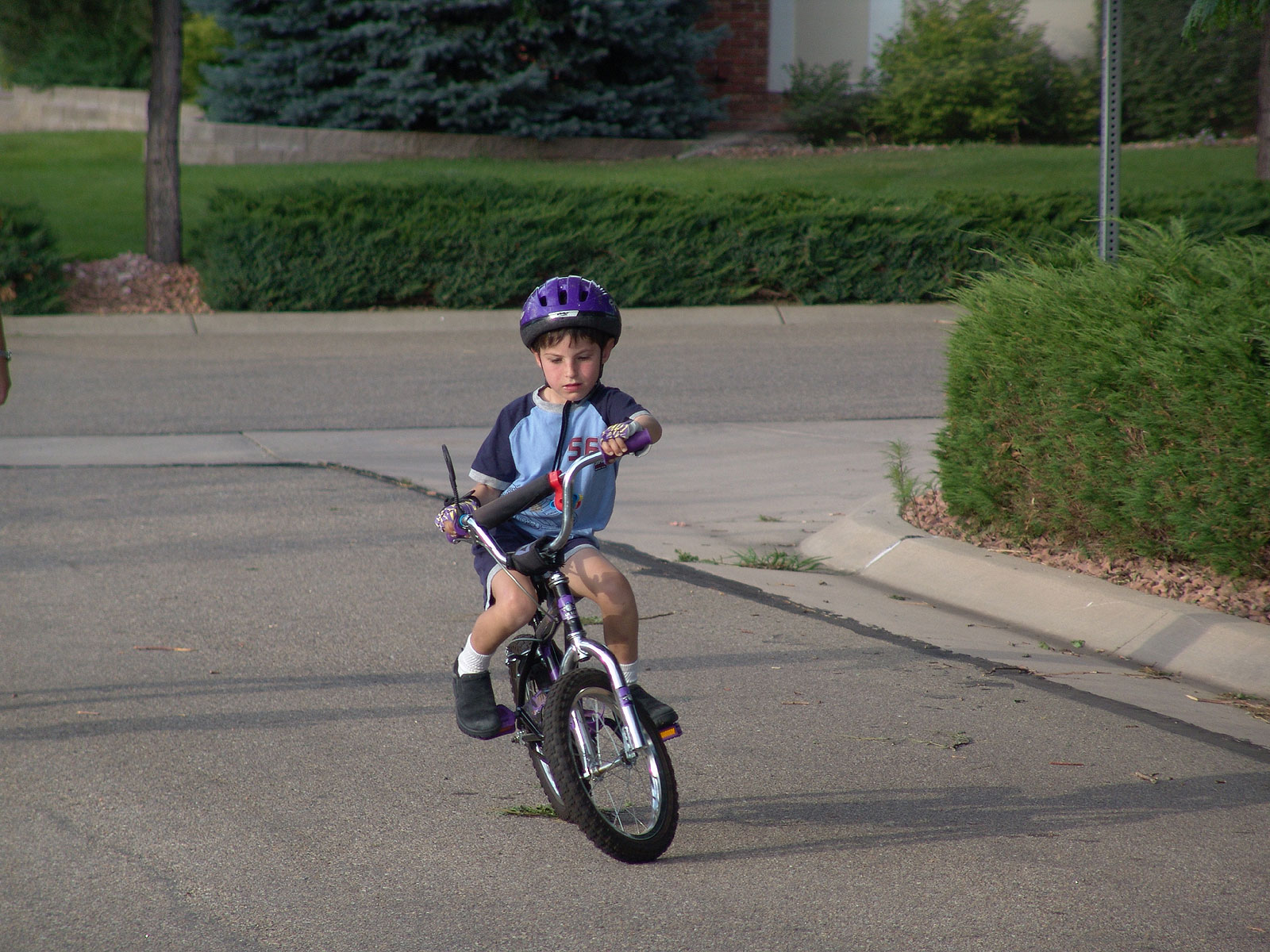 first bike ride