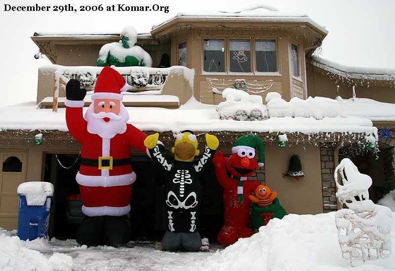 colorado snow storm inflatables