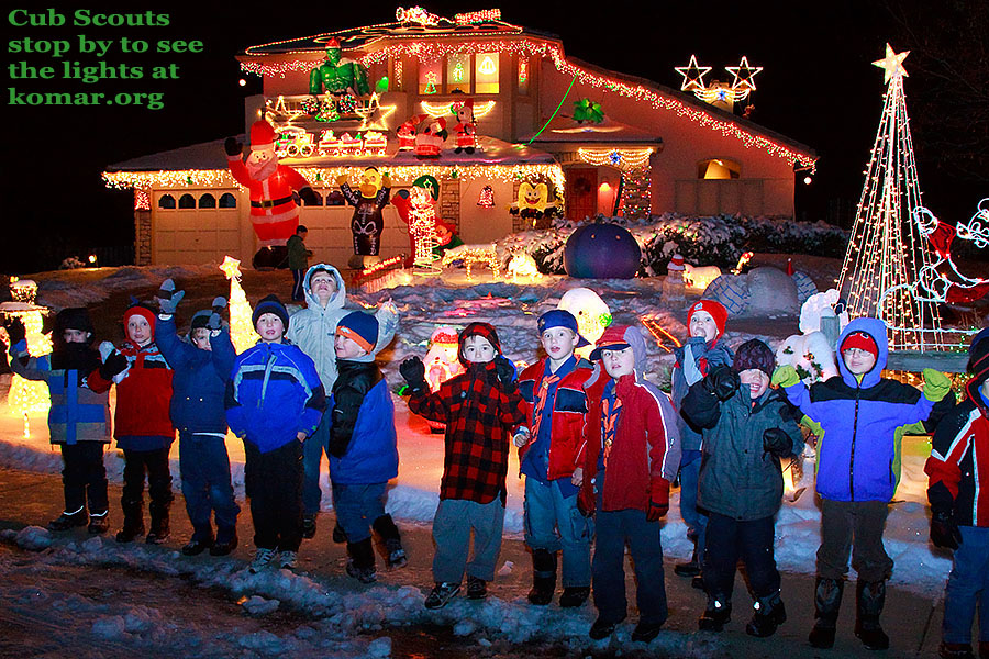 christmas lights cub scouts