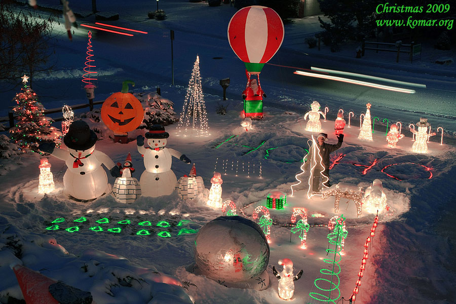 christmas front yard