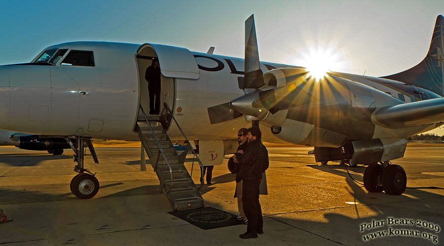 churchill canada charter flight board