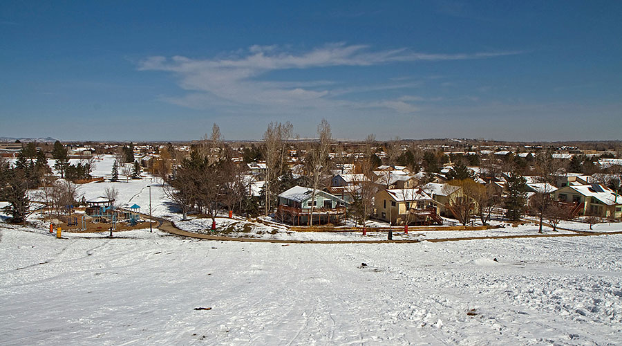 sledding i