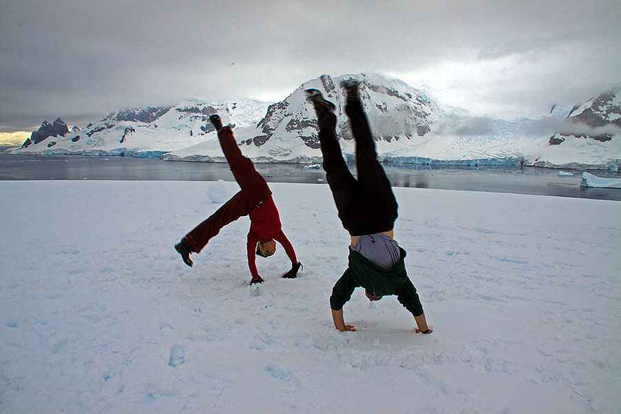 antarctica cartwheel