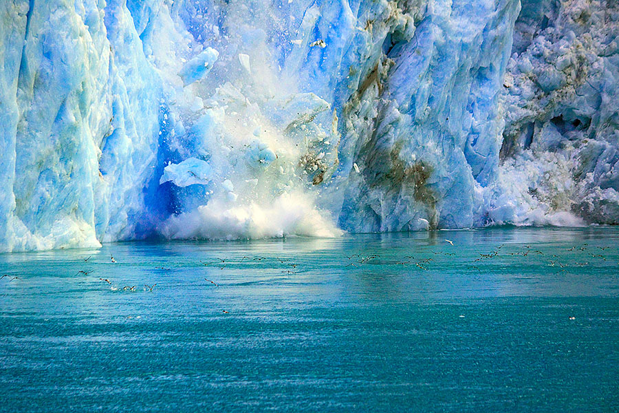 glacier calving