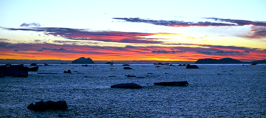 antarctica sunrise c