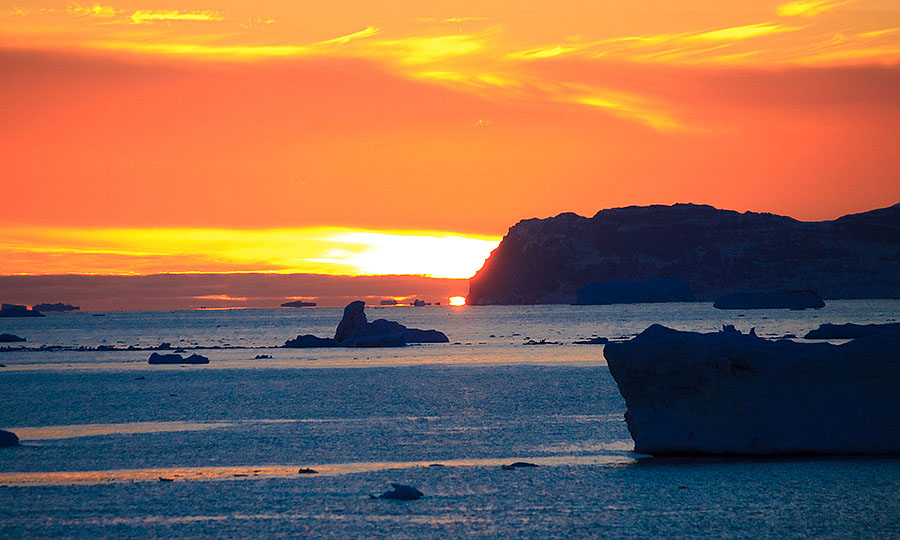 antarctica sunrise sequence