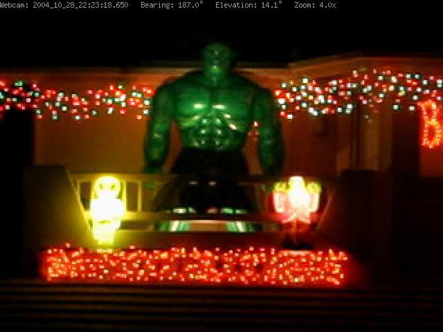 halloween webcam hulk