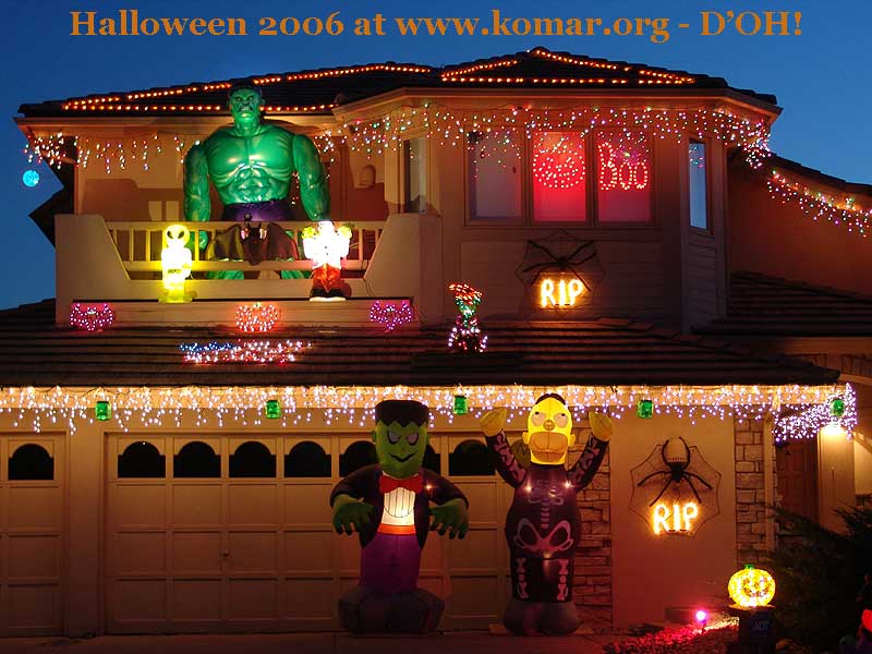 halloween 2006 decorations