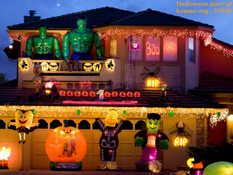 halloween house