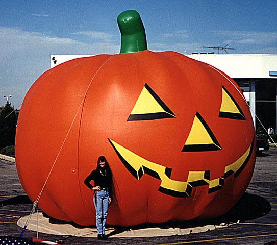 monster halloween pumpkin