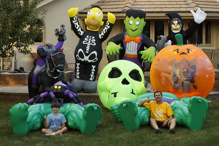 halloween inflatables