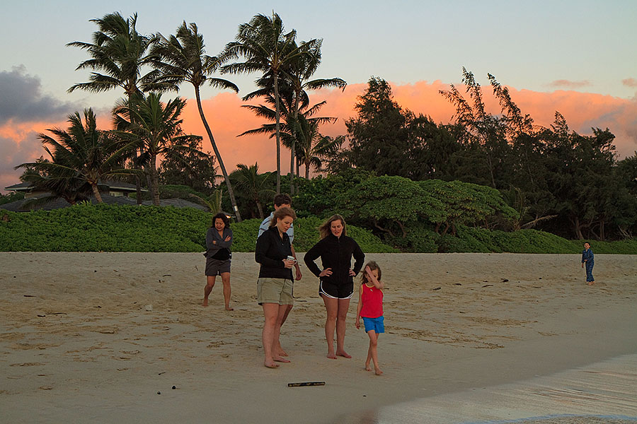 kailua hawaii sunrise 2k