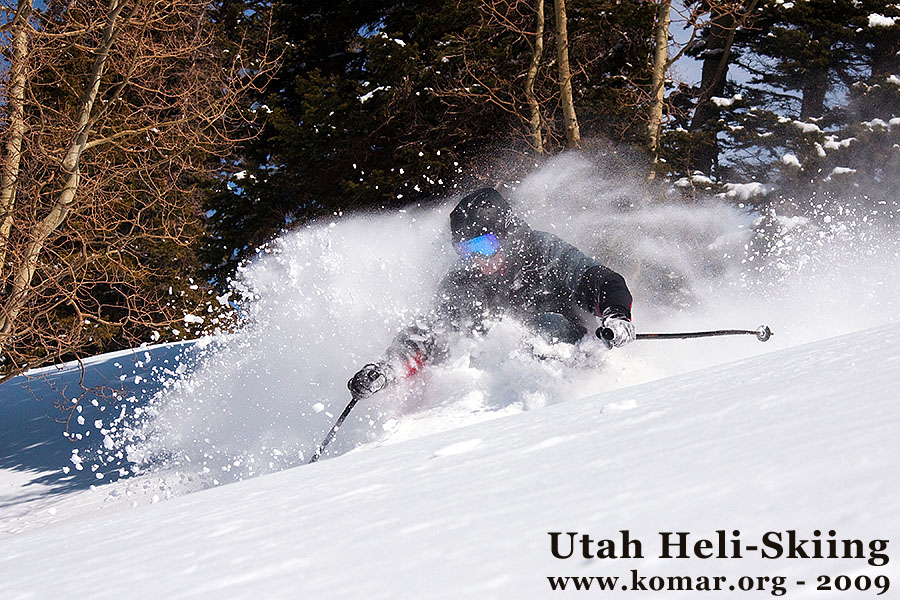 utah heli ski kris 1