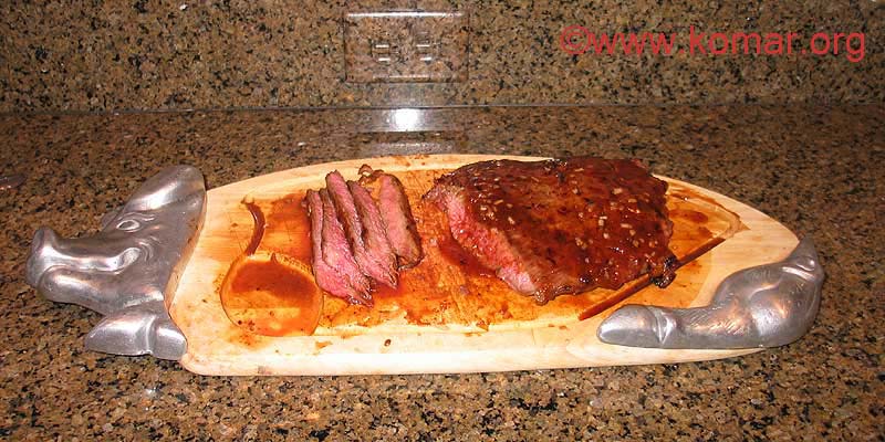 BBQ Flank Steak 5