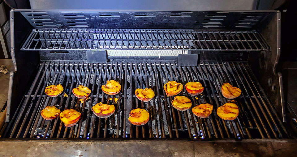 BBQ Peaches