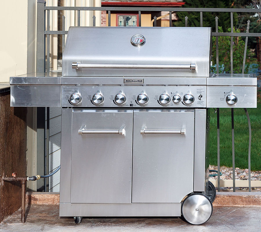 Costco gas bbq shop