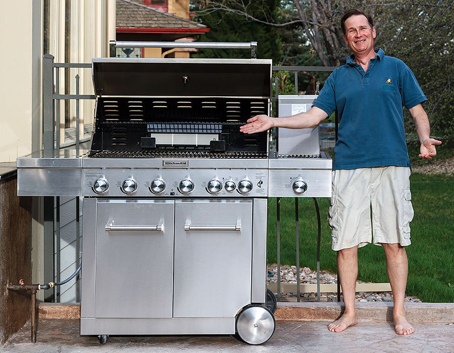 Review of Costco KitchenAid Nexgrill 720 0856V BBQ Grill HUGE
