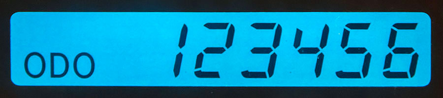 2004 Toyota Sienna Odometer 123,456 miles b