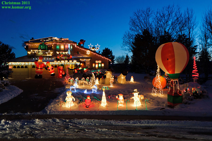 christmas lights display