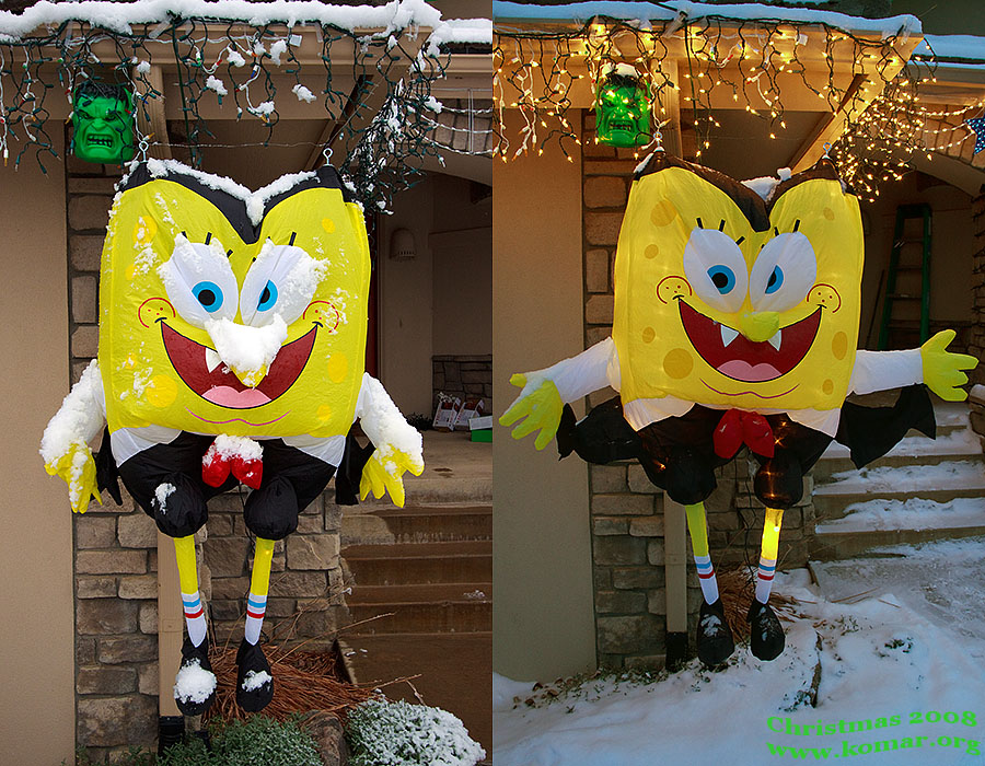 christmas Spongebob