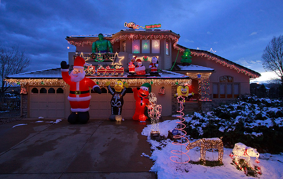 christmas wide-angle