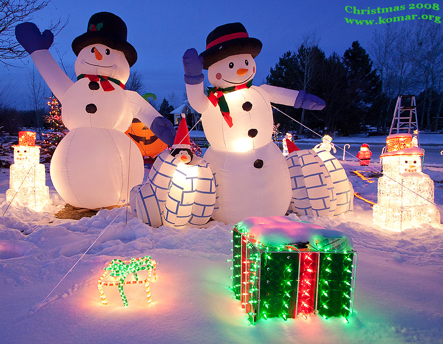 christmas frosty family