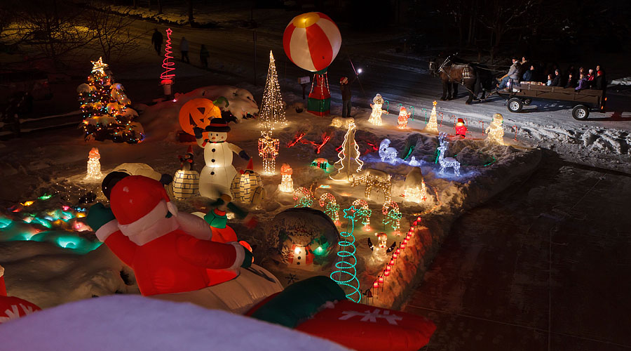 christmas front yard