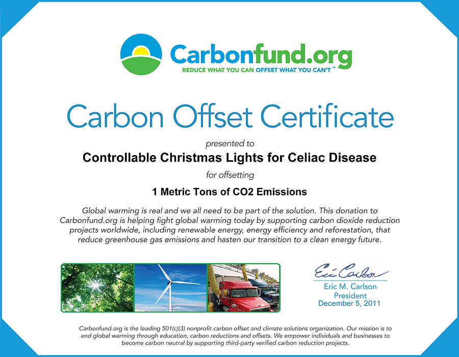 christmas carbon offset