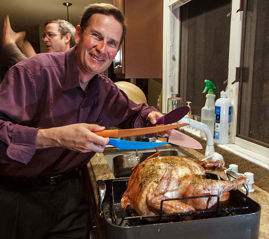 carving turkey