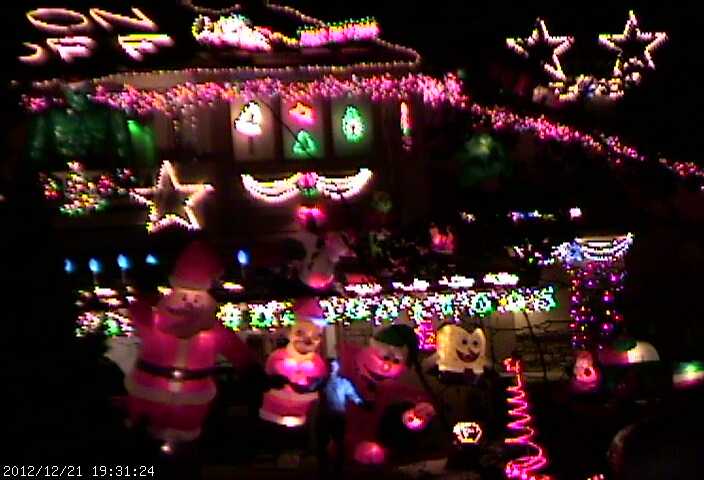 christmas garage