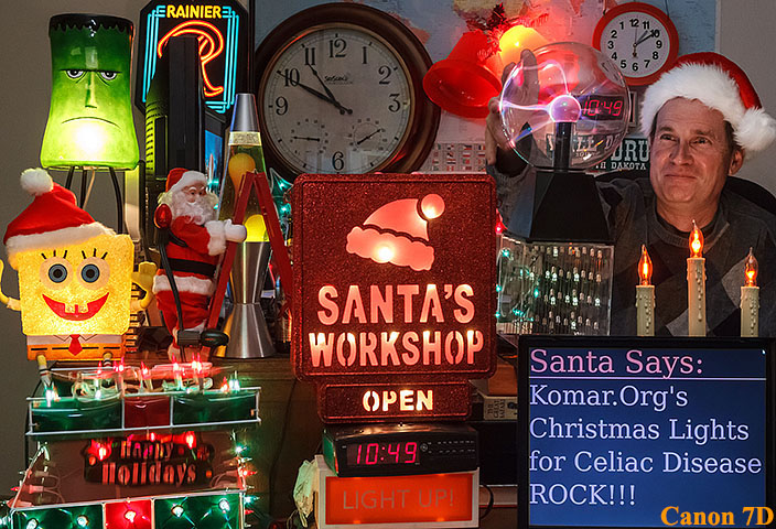 christmas santas workshop Canon 7D
