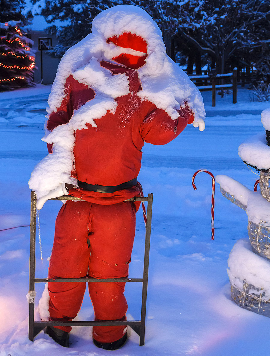 christmas santa elmo backside