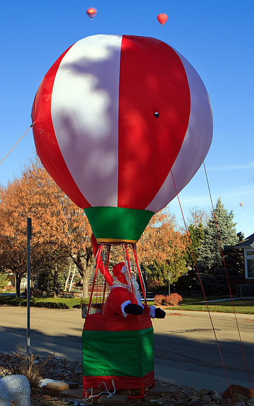 hot air balloons