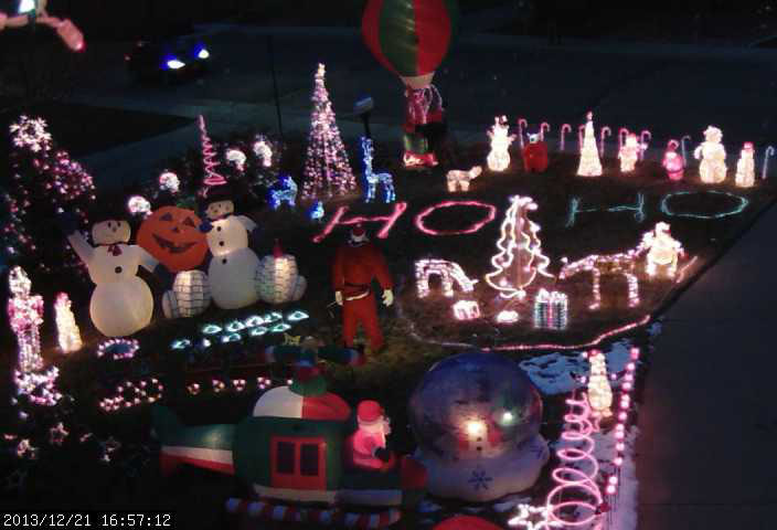 santa balloon fixing