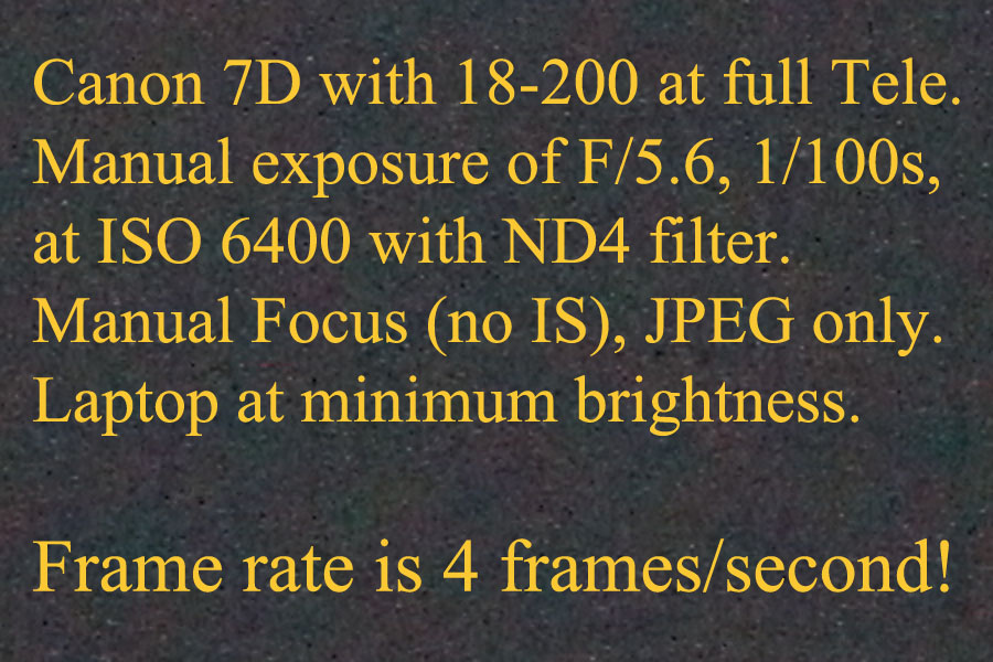 Canon 7D frames per second