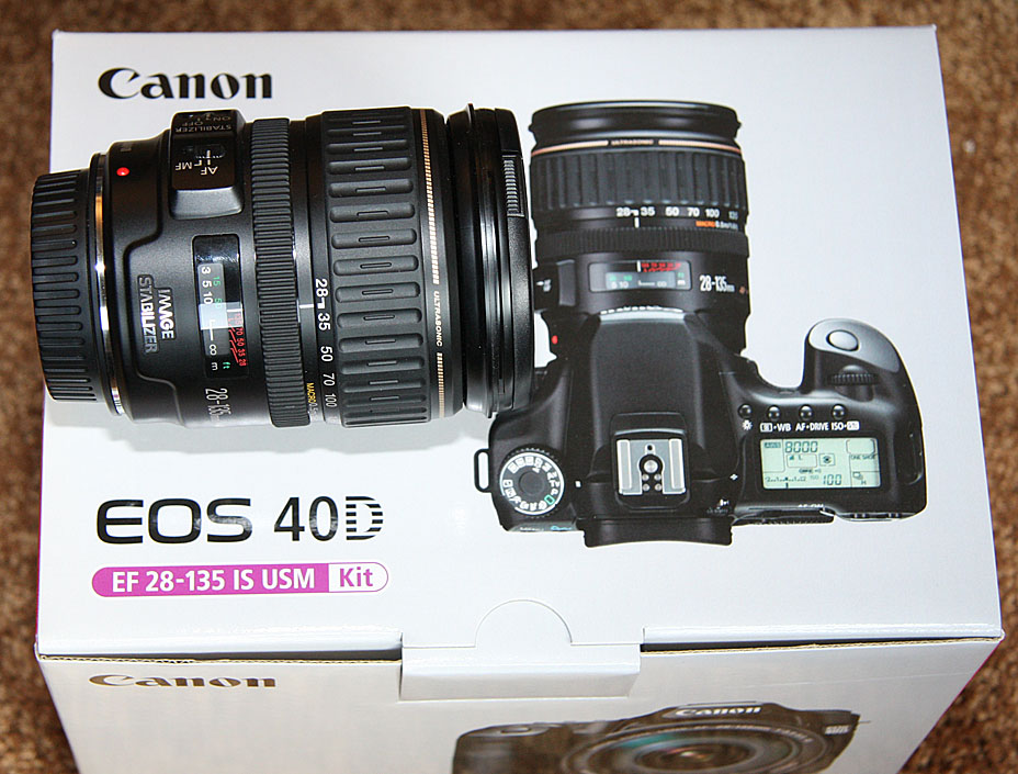 canon 28-135 box