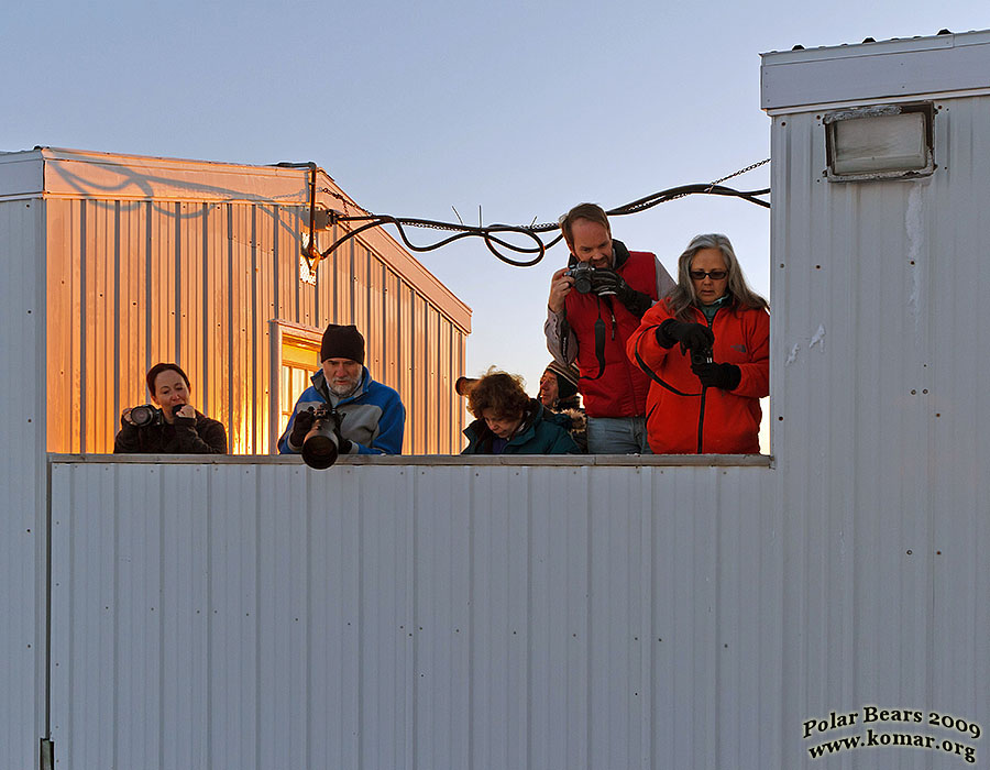 churchill polar rover crowd