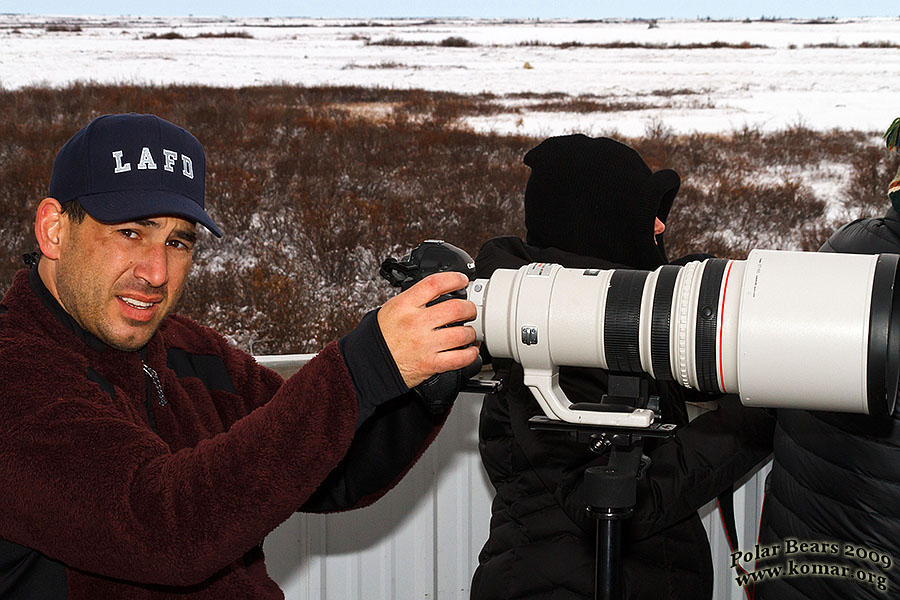 churchill polar bear tundra lodge jeff camera