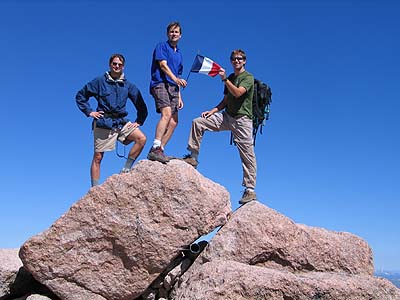 longs peak summit