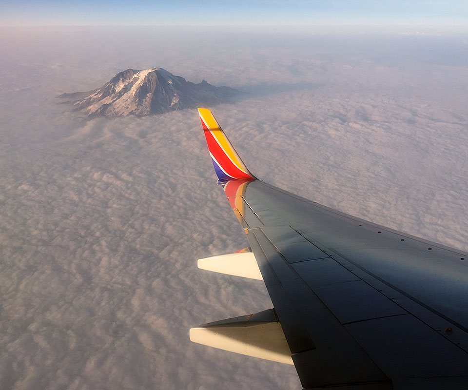 mount rainier southwest airlines 4