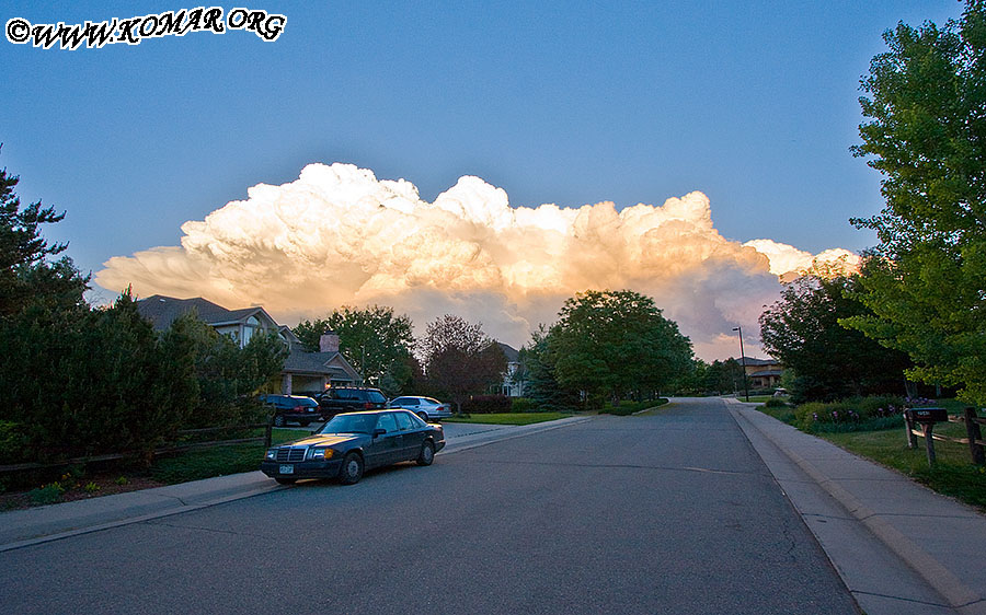 crazy clouds street