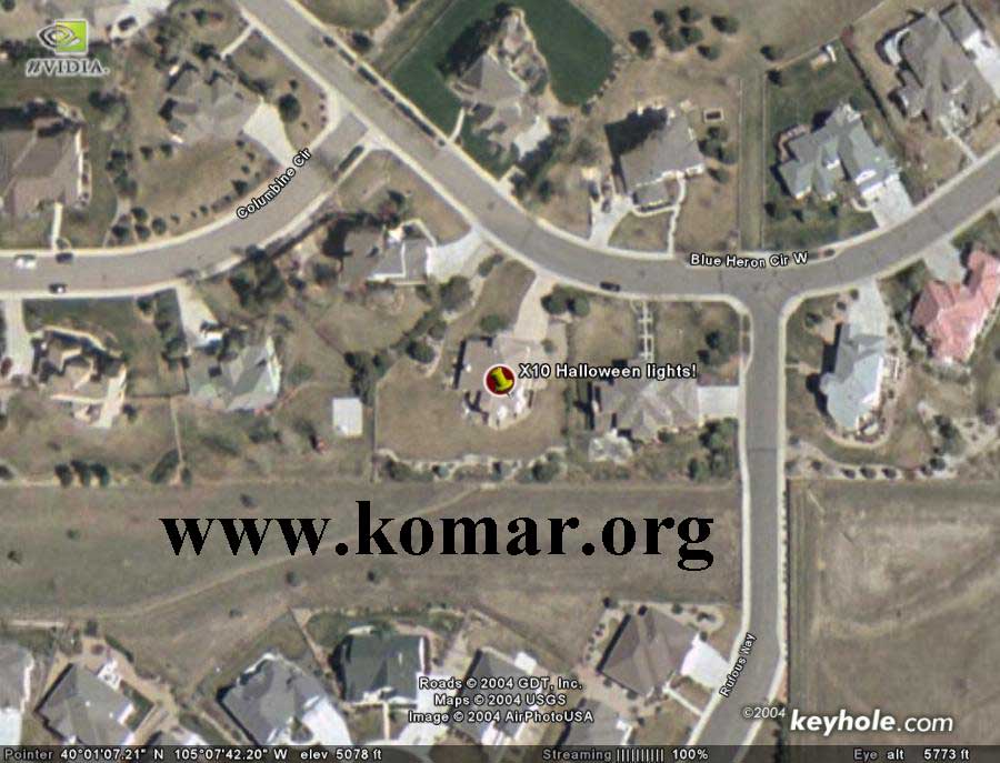 Satellite View Of My House Right Now