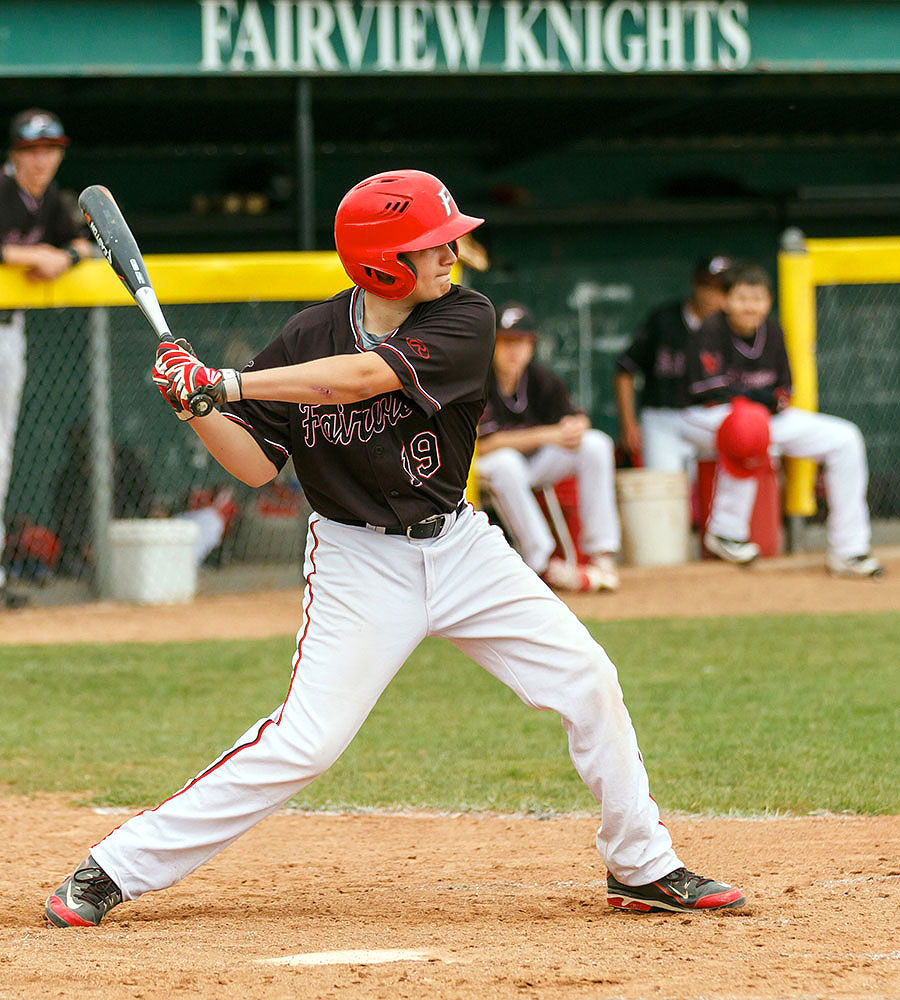 Fairview Baseball Kyle Hitting