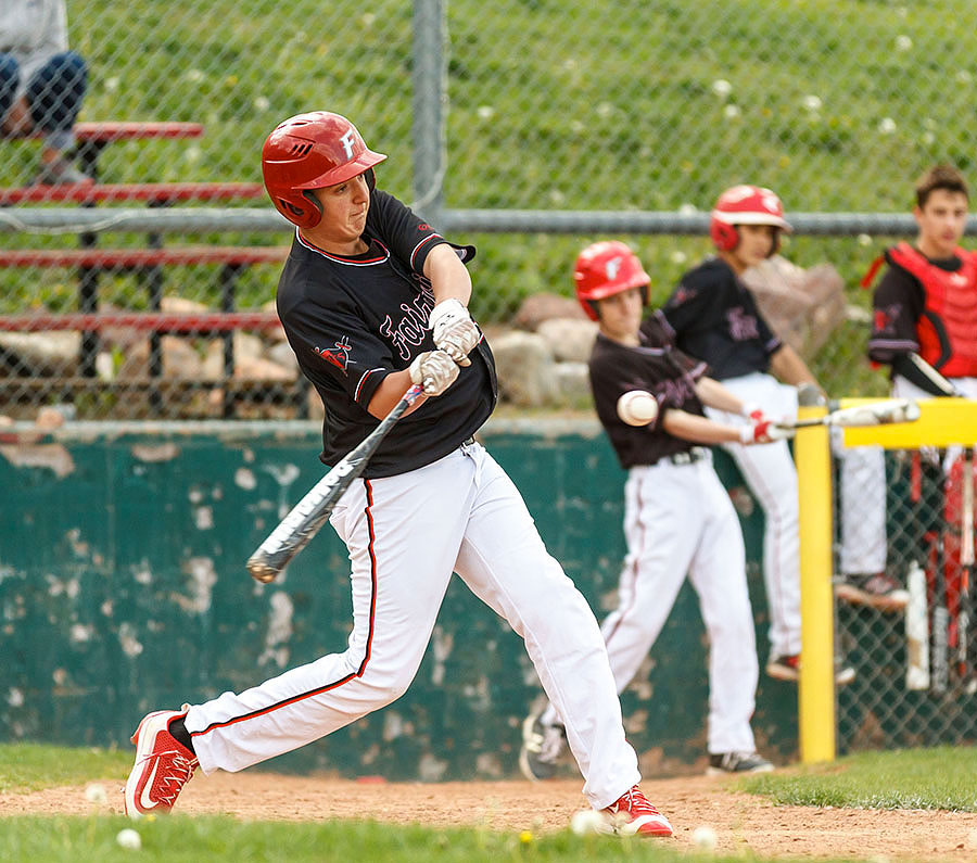 Fairview Baseball Luke Hitting