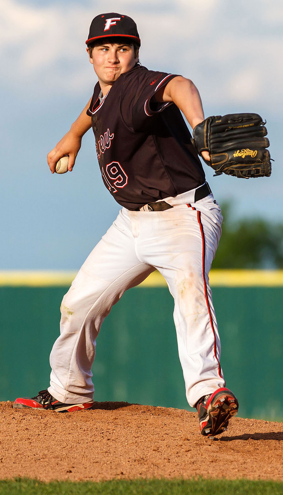 fairview knights baseball spring 2016 05 11 kyle pitching a9