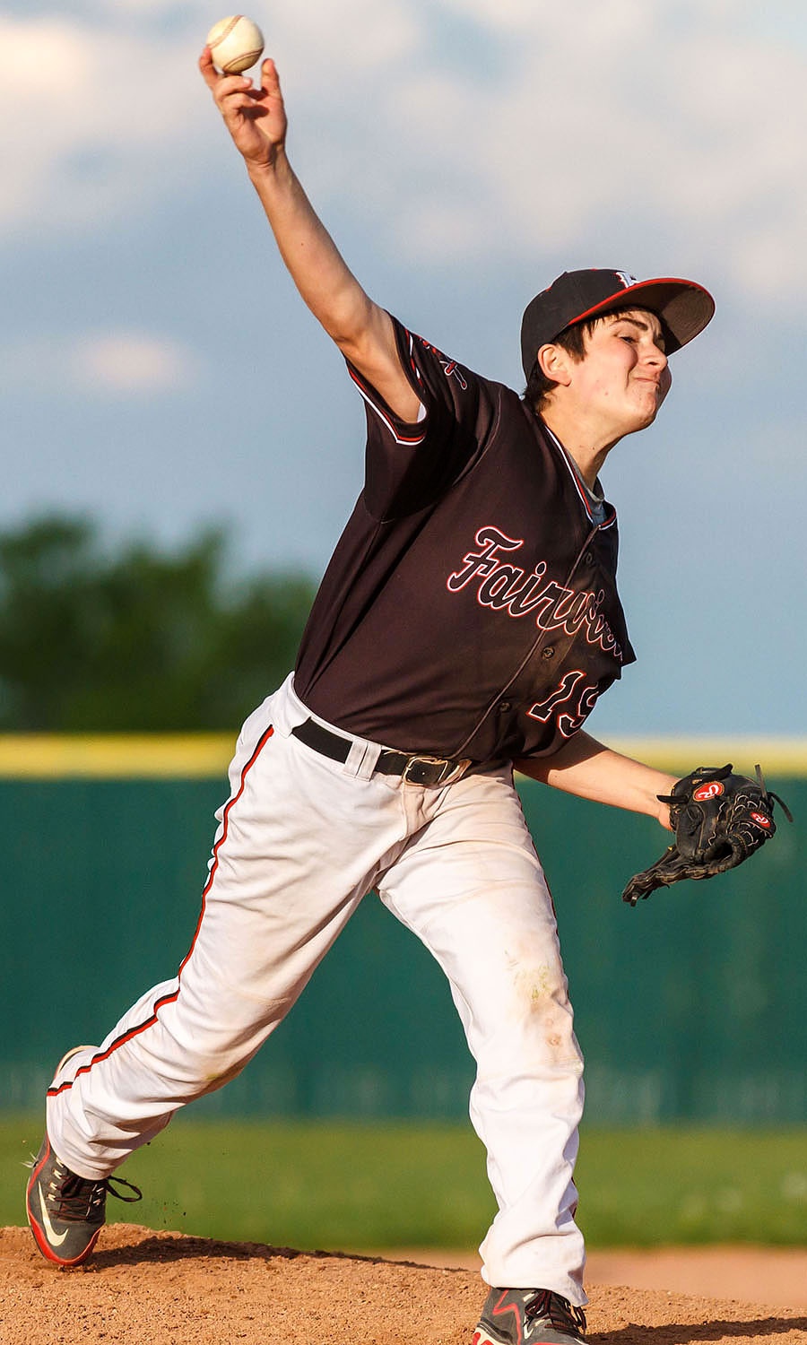 fairview knights baseball spring 2016 05 11 kyle pitching a6