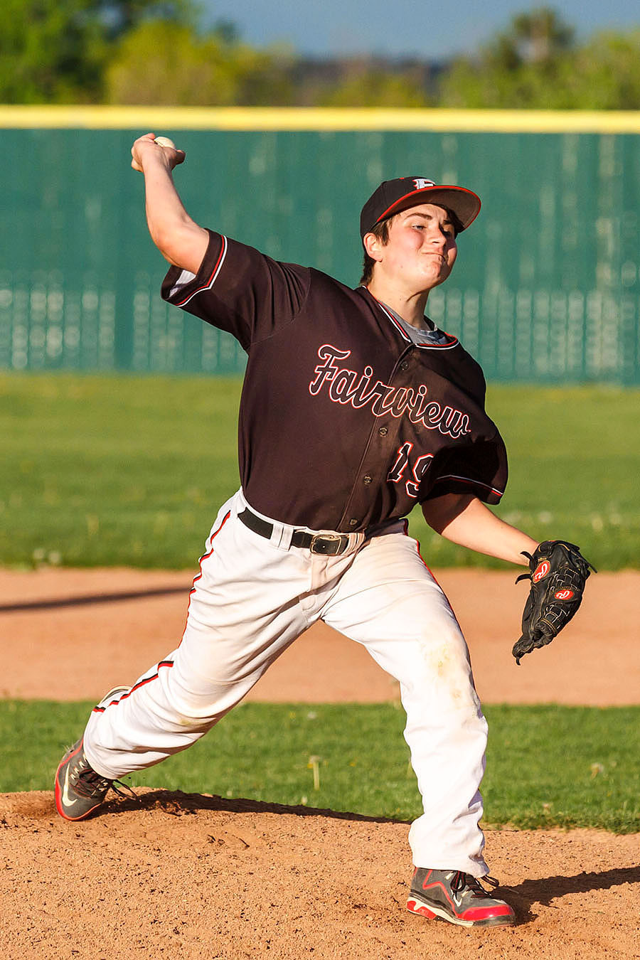 fairview knights baseball spring 2016 05 11 kyle pitching a5