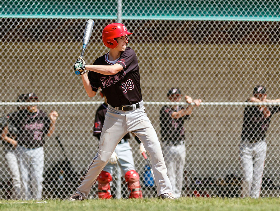 Fairview Baseball Liam Hitting 1