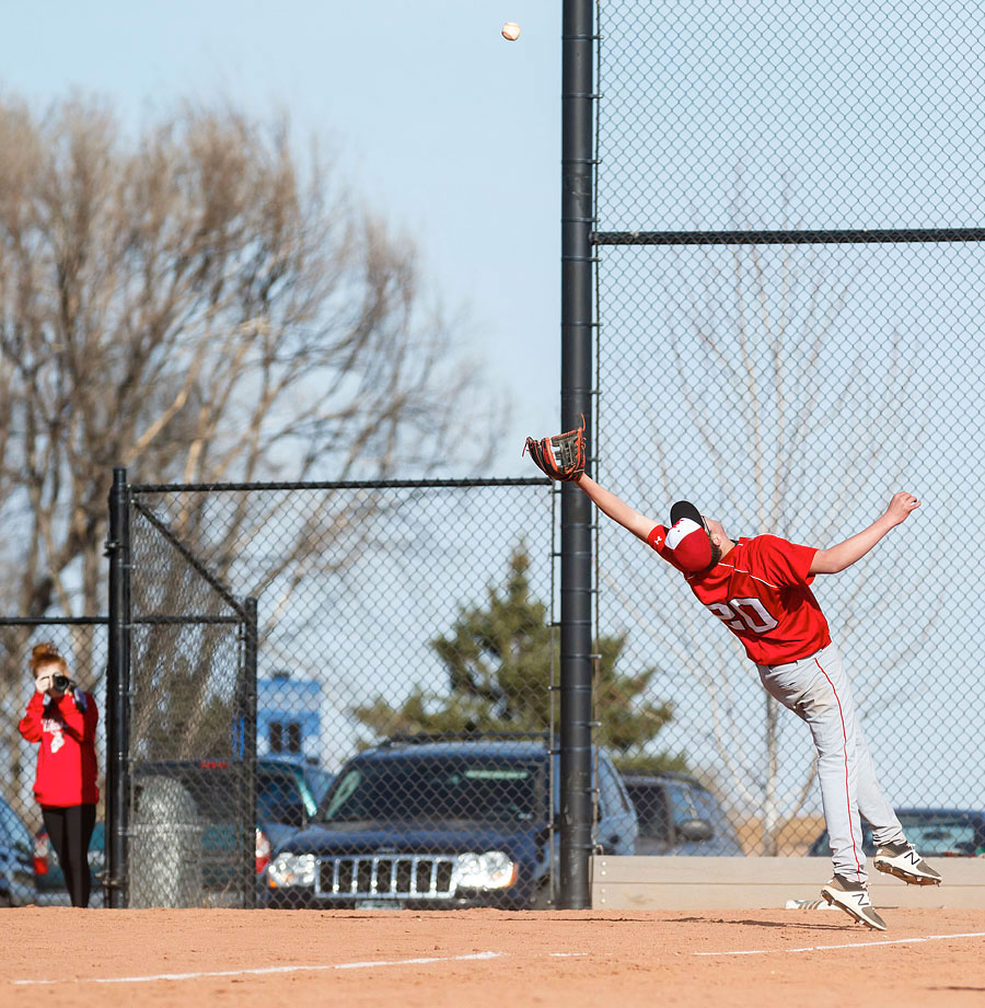 Fairview Baseball seq10 luke catch